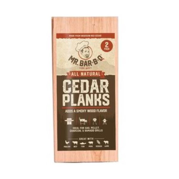 Mr. Bar-B-Q All Natural Cedar Wood Smoking Plank 05020ZGD